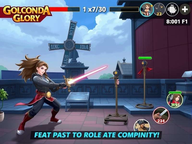 Golconda Glory Game Screenshot